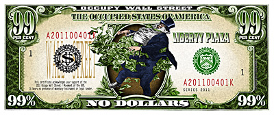 Occupy Wall Street Protest Currency