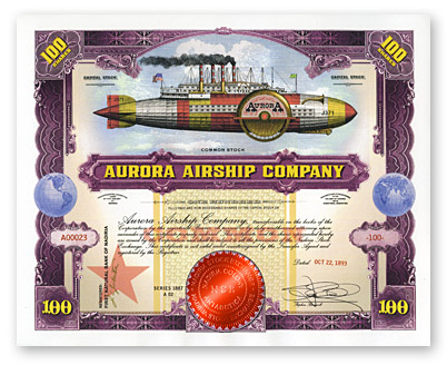 Aurora Airship Company by Stephen Barnwell