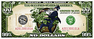 Occupy Wall Street Protest Currency